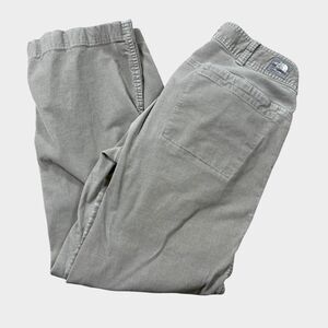 The North Face A5 Series Corduroy Cargo Pants Women’s 10 Gray Hiking Workwear
